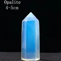 Punta esagonale in opalite da 4-5 cm per la guarigione e la decorazione della casa - Pilastro di Opale