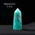 Amazonite crystal obelisk wand with natural blue-green tones, size 4-5cm height - Amazonite / 4-5cm