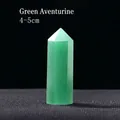 Polished natural Green Aventurine hexagonal crystal point wand, height 4-5cm variant - Aventurine Jade / 4-5cm