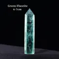 Polished green fluorite single point crystal wand, 6-7cm height, natural healing stone - Green Fluorite (6-7cm)