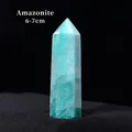 Single pointed Amazonite crystal tower prism in blue-green hue, size 6-7cm height - Amazonite (6-7cm)