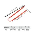 Christmas themed cat wand toy with red festive ribbon and long stick for interactive play - Red Christmas Sock Ribbon Style