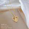 Macro detail of a golden heart pendant with Virgin Mary relief and zircon inlay - Virgin Mary Heart Relief Style(11)