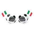 Lunettes de soleil football avec drapeau italien pour supporters d'événements - Style Italie