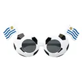 Lunettes de soleil de football drapeau Uruguay pour supporters Coupe du Monde 2026 - Uruguay