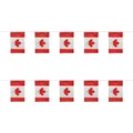 2026 World Cup Canada string flags for fans decoration with red maple leaf design - Canada String Flag / 14cmx21cm