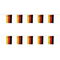 German national bunting flags for 2026 soccer championship party and event decorations - German Flag Bunting Banner / 14cmx21cm