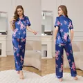 Autumn Blue Floral