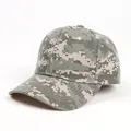 Casquette de baseball camouflage numérique pour hommes et femmes avec motif olive - Camo Numérique Gris-Vert