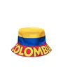 Bob unisexe drapeau Colombie aux couleurs jaune bleu rouge avec texte imprimé - Colombie