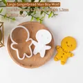Tagliabiscotti a forma di omino di pan di zenzero con stampo 5,2x8cm per dolci - Grande Ragazzo di Pan di Zenzero / 5.2x8cm