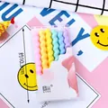 Set of six spiral birthday candles in colorful macaron shades for cake decoration - Spiral Macaron Candle