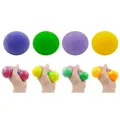 Stress balls set in blue, green, purple, and yellow with slow rising squeeze effect - One 6cm Color-changing Flour Ball (buy 12 And Get A Free Color Box)