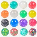 16-pack colorful sensory stress balls with bumpy texture for anxiety relief - One 6cm Large Bubble Bead Ball (buy 12 And Get A Free Color Box)
