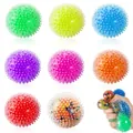 Colorful spiky sensory stress balls with water beads for anxiety relief toy - Spiky Water Bead Ball