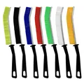 Set van 7 kleurrijke spleetborstels met harde borstelharen voor smalle tegelvoegen en hoeken - Reguliere stijl set van 7 (Multicolor)
