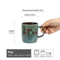 Yuxin - Green Mug 400ml (minor Flaw) 301-400ml
