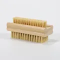 Cepillo de madera de doble cara con cerdas naturales para limpieza de manos y uñas - Cepillo De Uñas De Doble Cara De Bambú Y Sisal Z-smjm-zjs