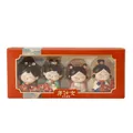 Set of 4 cute Tang dynasty lady figurines with musical and art themes in red gift box - 1213-7 Mini Size 4 Pieces Per Box / I Am A Princess Series