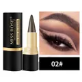 Matita eyeliner in gel Miss Rose impermeabile a lunga durata tonalità 02 con look trucco occhi - 02# Con Scatola a Colori