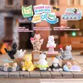 Creative resin lucky cat blind box figurines set for desk decor and festive gifts - A115 Cat Showoff (8 pcs) / Random One