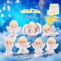 Guardian Angel collectible cat figurine mystery blind box for home desktop decor - -490 Cloud Guardian Angel Box 6 / Random