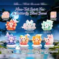 Nine-Tailed Fox resin figure collection with butterfly decor in various colors - Nine-Tailed Butterfly series - Whole Box