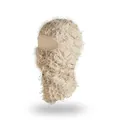 Tactical desert camo balaclava with ghillie frayed tassels for outdoor camouflage - One Size / Off White