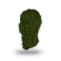 Tactical camouflage balaclava in dark green forest ghillie style for outdoor hunting - One Size / Solid Army Green