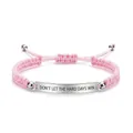 Silver Accessories With Card Pink