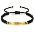 Gold Accessories With Card Black