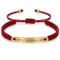Gold Accessories With Card Burgundy