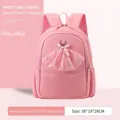 Pink girls school bag with 3D sequin ballet tutu design for grades 1-3 students - Model 2932 Large / Pink