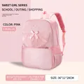 Rosa Ballett-Mädchen-Rucksack für Kinder 105-135cm Größe 36x11x28cm - Hellrosa