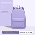 Hellvioletter Prinzessin Schulrucksack für Mädchen mit Ballett-Anhänger für 6-9 Jahre - Modell 2801 / Hellviolett