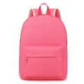 Rosa Kindergarten-Schulranzen für Mädchen mit silbernem Ballerina-Anhänger-Detail - Modell 2801 / Fuchsia