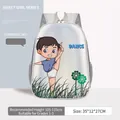 Holografischer silberner Kinder Tanzrucksack mit Turner Motiv und verstellbaren Gurten - Modell 2906
