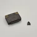 Miniature wooden spirit board and heart-shaped planchette set for gothic home decor - Dark Brown Mini Spirit Board Drawer