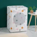 Waterproof roller washing machine cover with colorful star and planet patterns - Drum Washing Machine-Planet