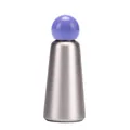 LUND stainless steel insulated bottle with silver body and purple spherical cap - Light Purple And Silver (new Color) / 500ml