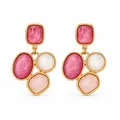 2605120 Pink Geometric Earrings