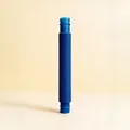 Deep blue 19mm expandable pop tube toy for sensory play and stress relief - 19mmx140mm / Rainbow Dark Blue