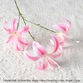 3-Head Golden Lily Rose Red
