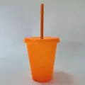 Orange Glitter