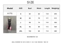 Size guide table for the floral sleeveless dress showing bust, waist, and length measurements - S / Black Printed