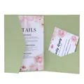 Close-up of sage green laser-cut wedding invitation set with floral detail cards - Sage Green