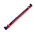 Slovakia world cup fan scarf in white blue and red with coat of arms and blue tassels - Slovakia / 135