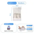 30x40cm hand-roll vacuum storage bag for travel clothes and space saving - 30*40cm (Small Hand-Roll) No Valve
