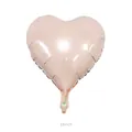 18-inch heart-shaped rose gold foil balloon with metallic finish for party decoration - Rose Gold Heart