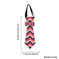 Patriotic USA flag pet tie with stars and stripes for Independence Day party parade - Style E / One Size